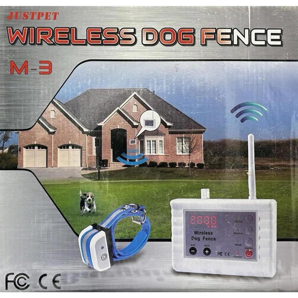 JUSTPET Wireless Dog Fence M-3 Electronic Containment System